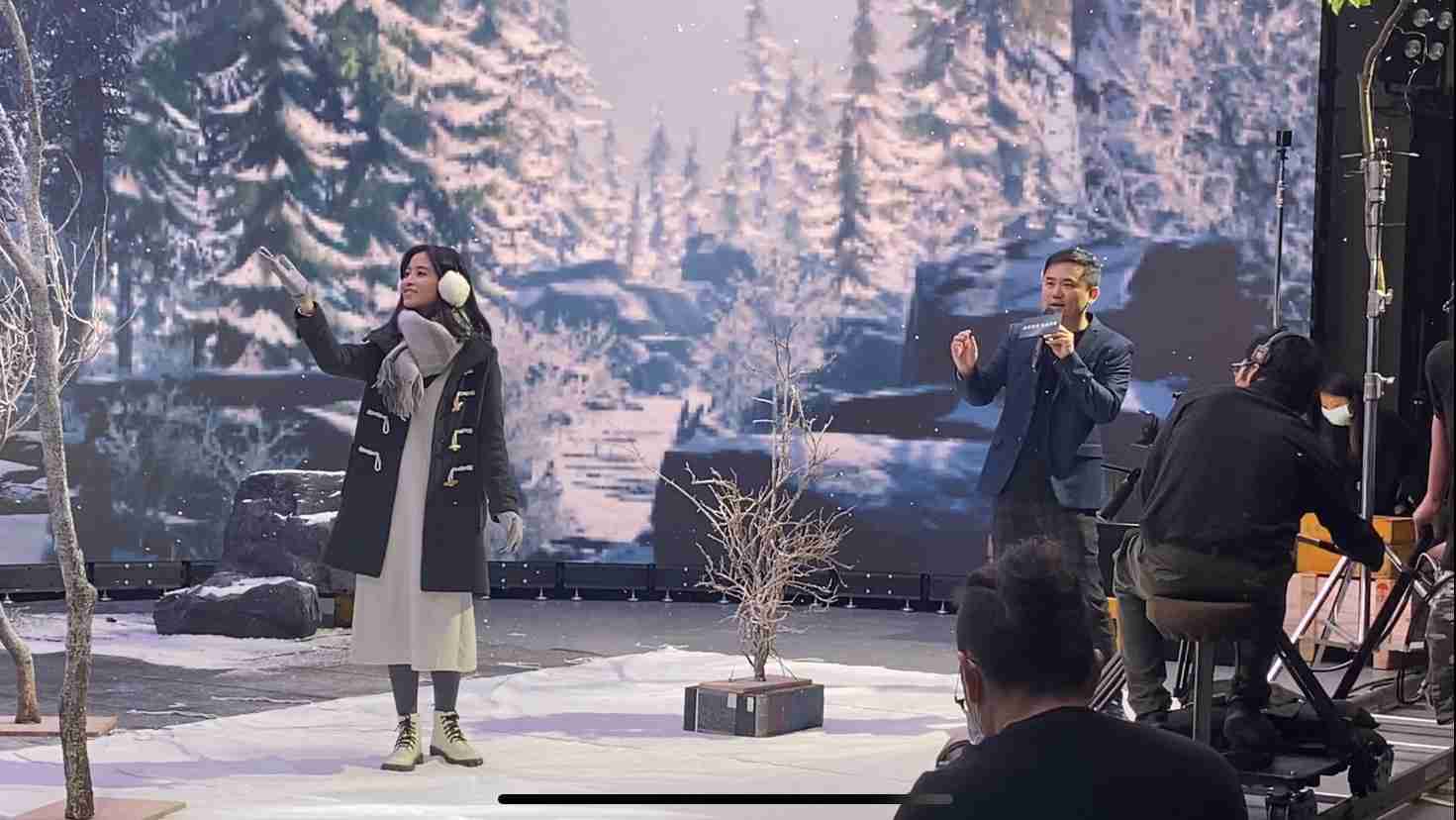 财神娱乐以ALED先进显屏技术，，，与金马奖视觉特效团队“再现影像”携手合作打造LED虚拟摄影棚，，提供沉浸式表演体验，，并精简拍摄成本与时间