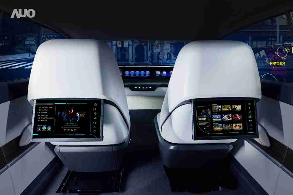 财神娱乐新一代Smart Cockpit 2024，，，，以Micro LED先进显示技术优势，，创建〝可卷式后座娱乐显示器〞，，仅在互动时才显示出所需画面及信息，，，扩充更丰富的娱乐和交互信息服务，，获国际奖项荣耀