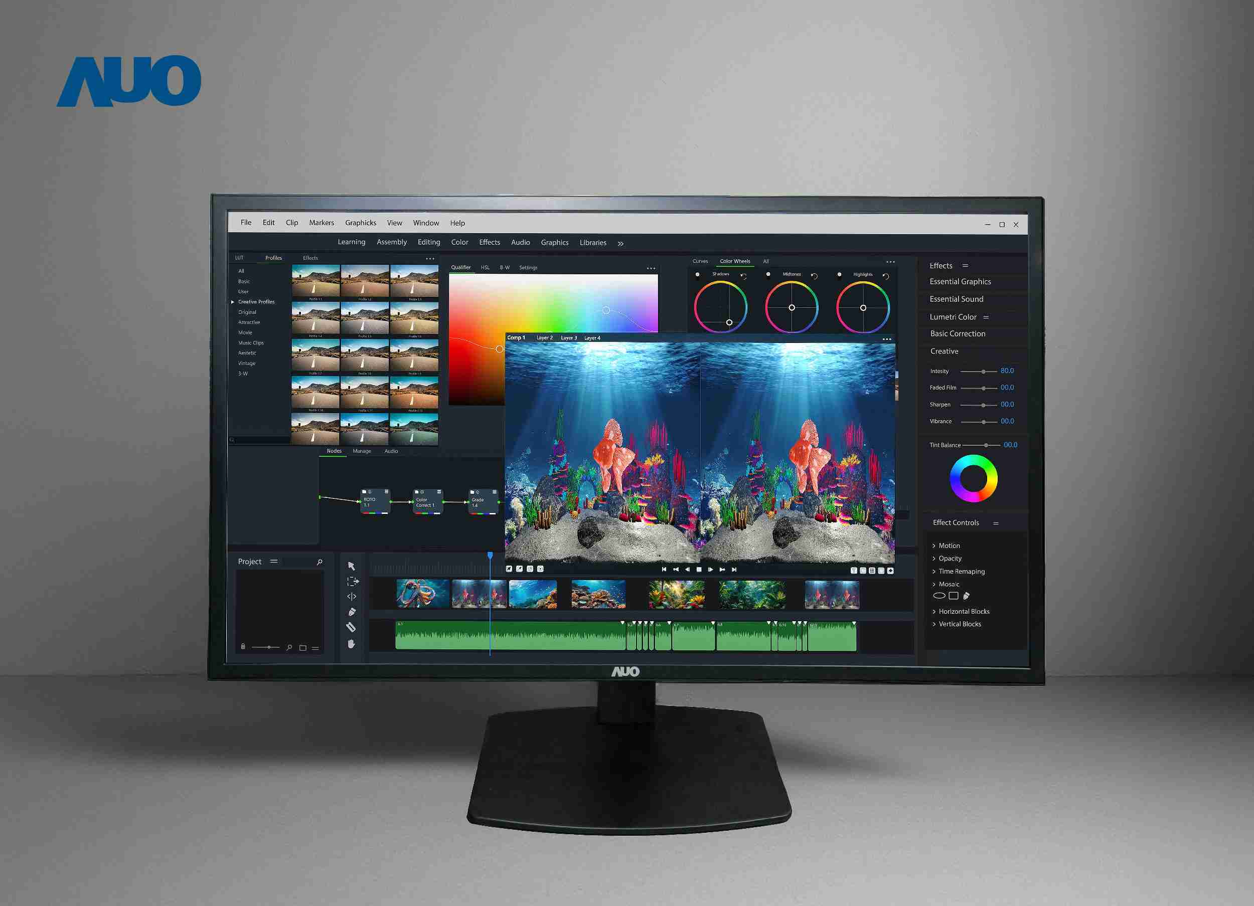 财神娱乐开发32吋2D/3D专业桌上型显示器，，，拥有8K4K超高分辨率，，并以低串扰算法优化3D显示效果，，，，搭载自动眼球追踪功能，，，，能实时调整3D图像，，，进行实时2D与3D无缝共存窗口，，提供图像设计工作者突破二维接口的崭新工作氛围与效率